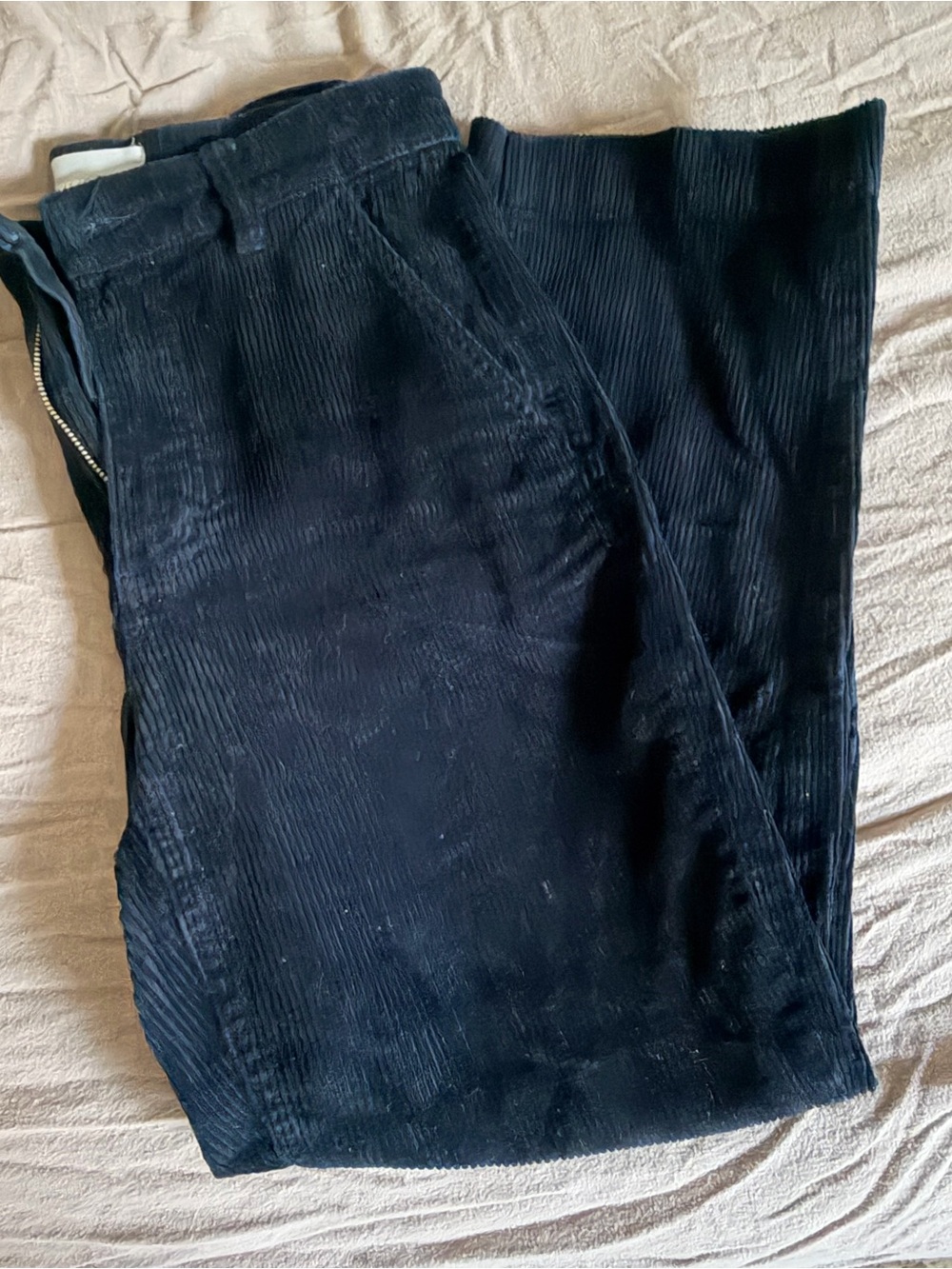 Everlane Men's Black Corduroy Bootcut Jeans